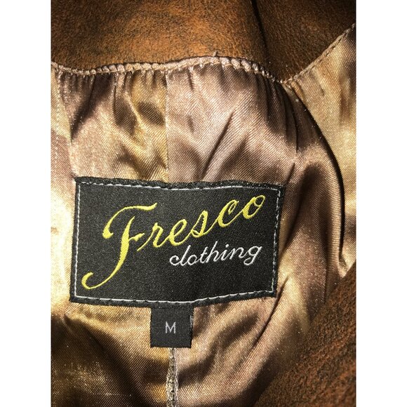 Fresco Clothing Women's Brown Western Pelle Leather Jacket - Picture 3 of 9